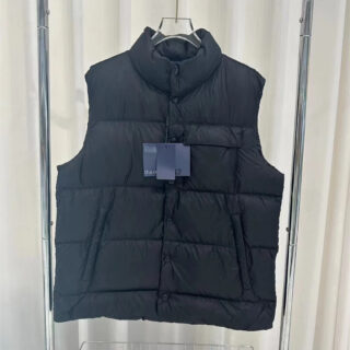 MEEYI Gilet Matelassé Rembourré D'Hiver Pour Hommes - Veste Sans Manches Doublée Polaire Épaisse - Chaud Et Confortable