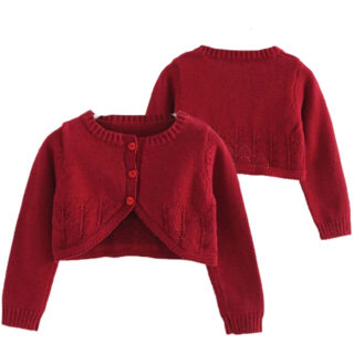 2 gilets courts rouge avec 3 boutons