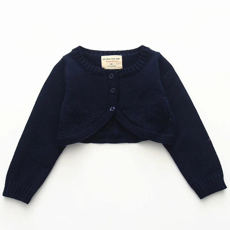 Gilet court pour fille