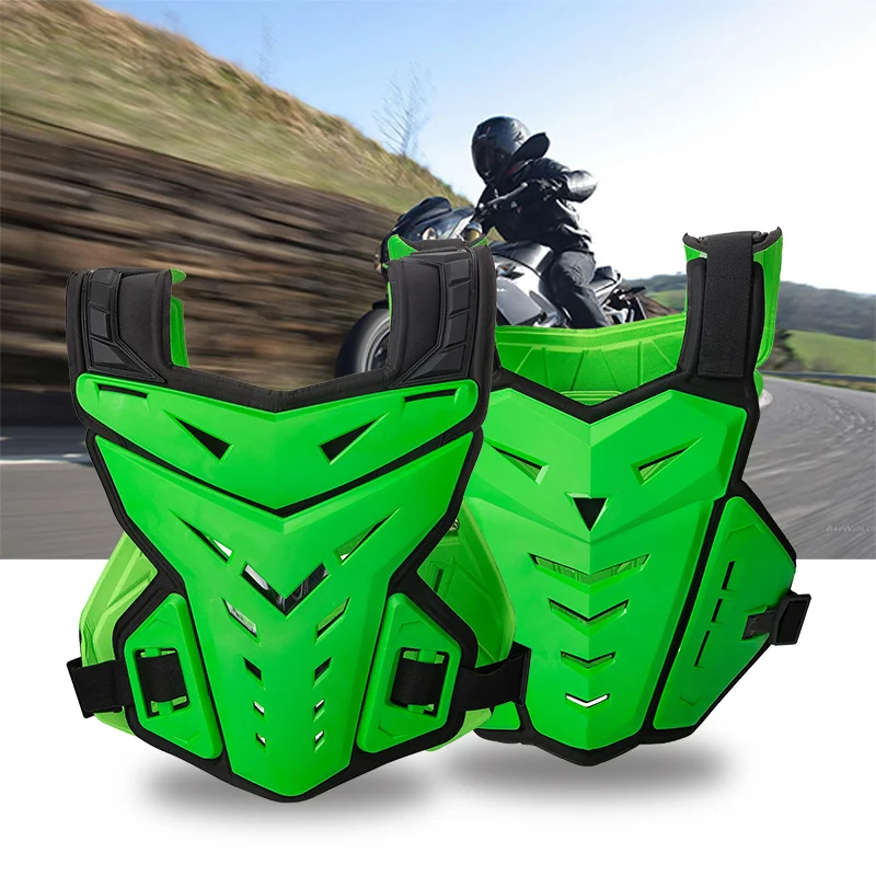 Gilet de protection de moto d'été - Vert