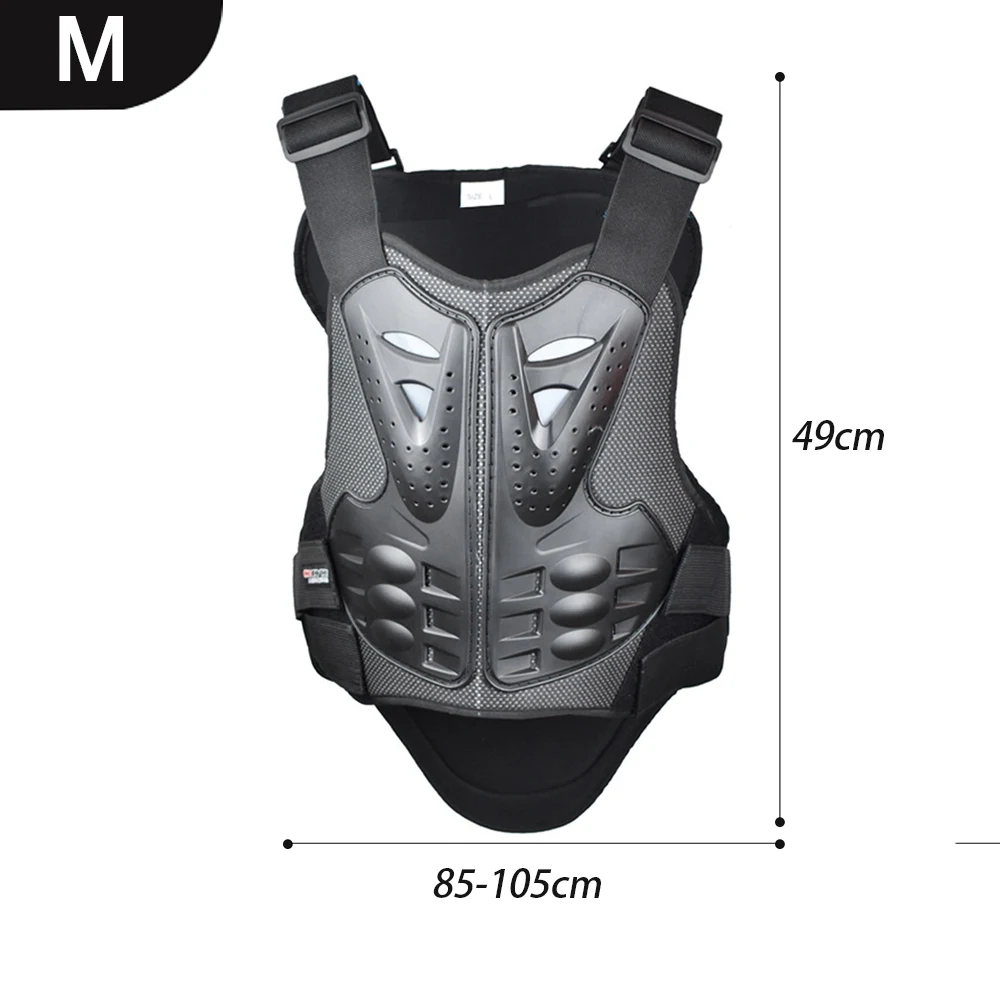 Gilet de  protection de moto pour adulte avec coques devant et derrière - L