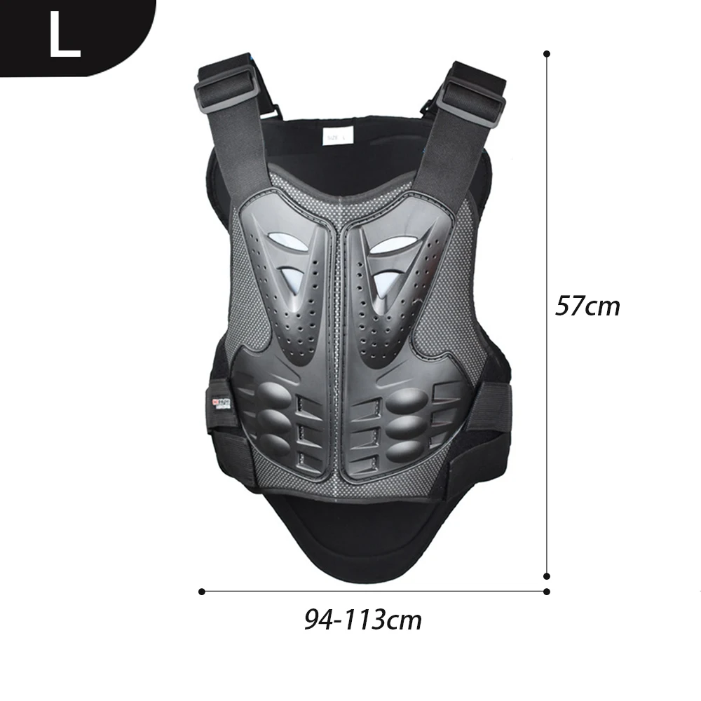 Gilet de  protection de moto pour adulte avec coques devant et derrière - M
