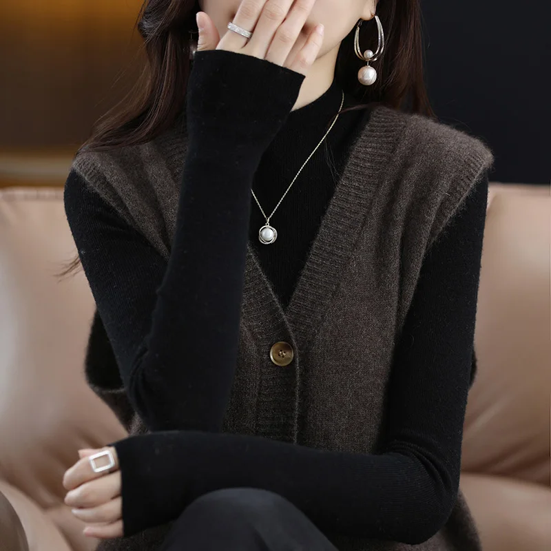 Gilet en laine sans manche pour femme �?� Mon gilet