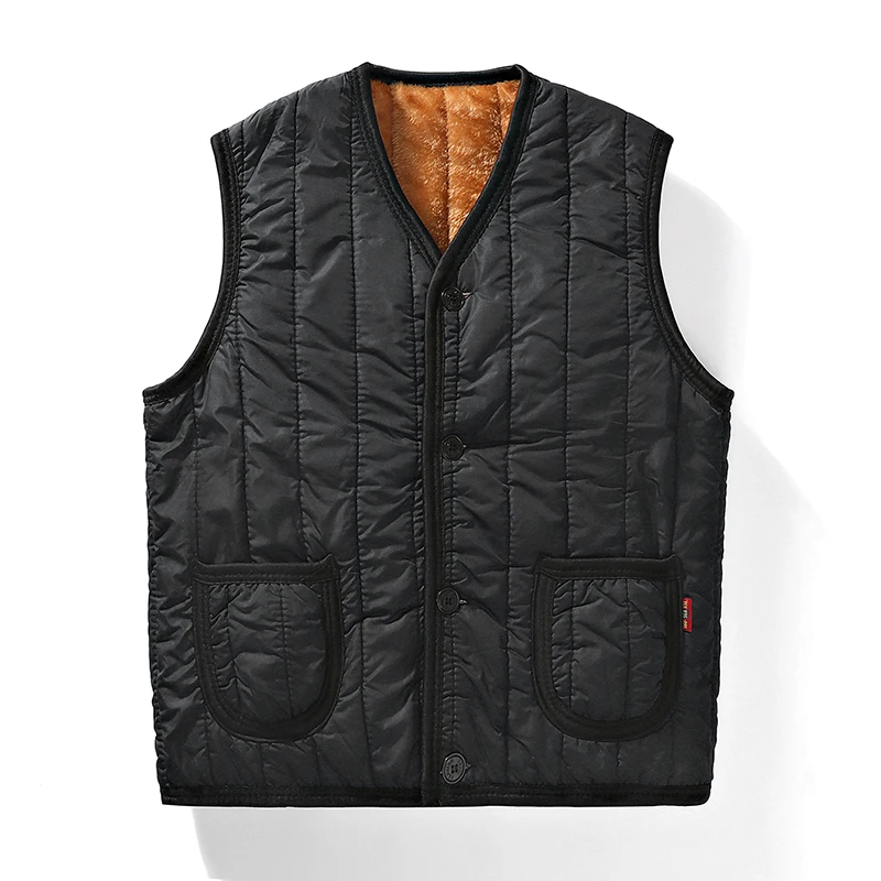 Gilet matelassé sans manche pour Homme - Noir, XXXL