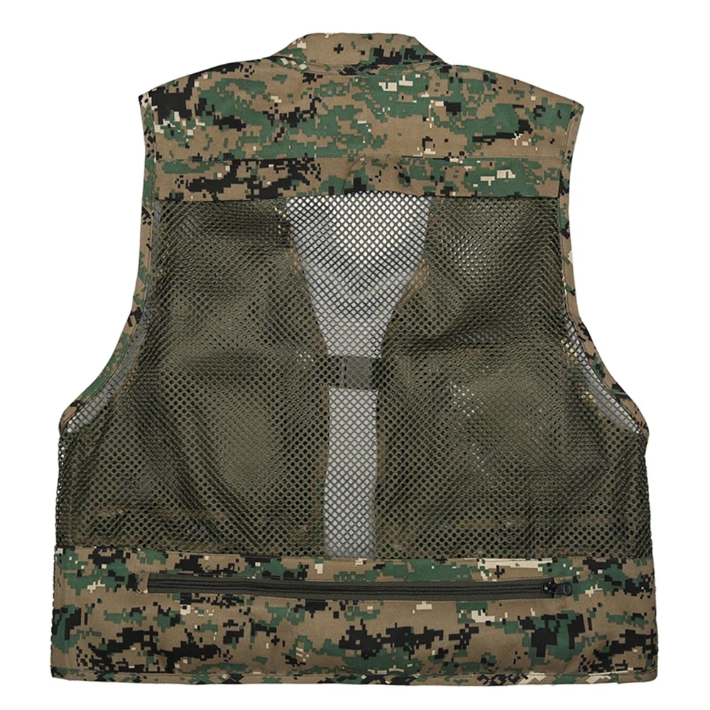 Gilet de chasse en maille multi-poches