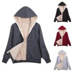on voit des gilets de plusieurs couleurs zippés avec une doublure intérieure en fausse fourrure pour femme